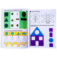 Carte de activități cu forme geometrice– descoperim și învățăm prin joacă